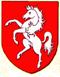 De gueules au cheval cabré d'argent